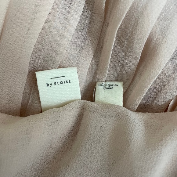 Anthropologie E by Eloise chiffon crop top - Picture 5 of 7